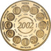 Francja, Medal, L'Europe, Naissance de l'Euro Fiduciaire, Politics, 2002