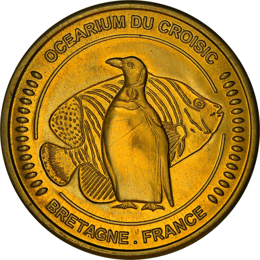 France, Jeton, Jeton Touristique, Océarium du Croisic, Bretagne, Collection
