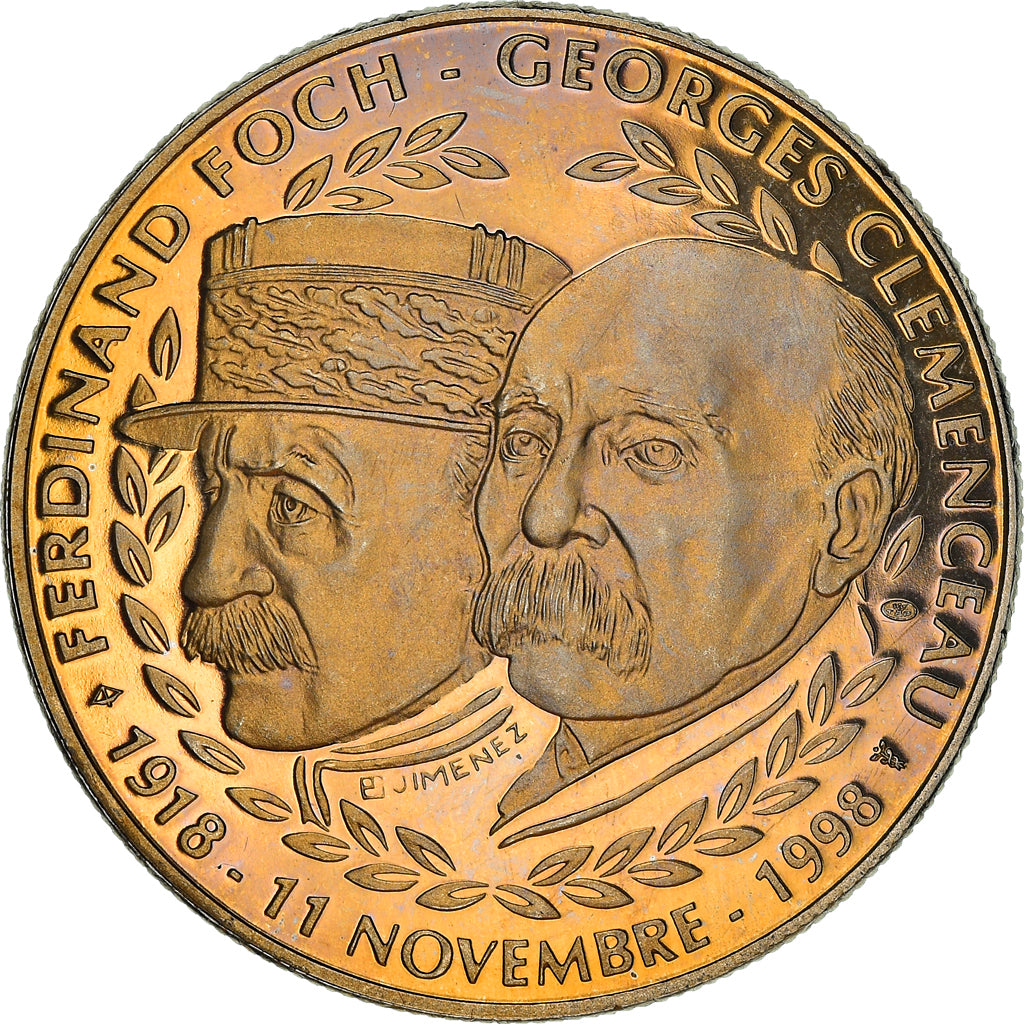 France, Medal, Première Guerre Mondiale, Somme-Marne-Verdun-Artois, WAR, 1998
