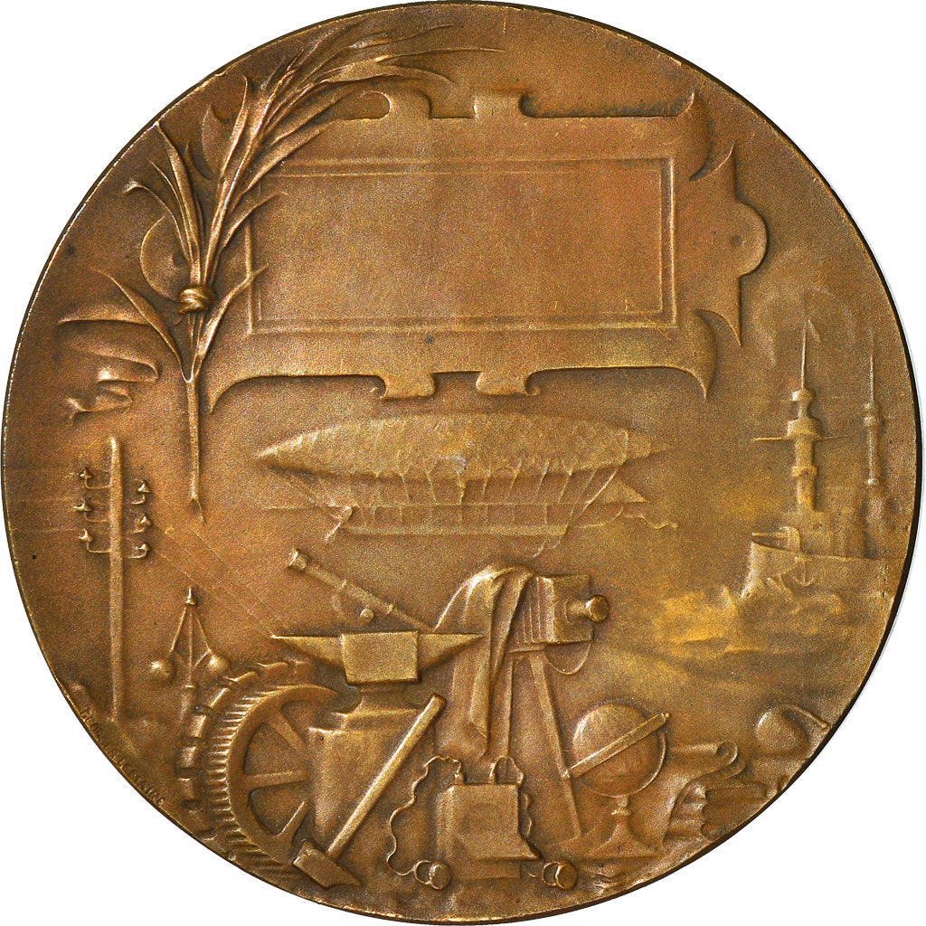 Francja, Medal, Exposition de Paris, Nauka i technologia, 1900, Lemaire, MS(63)