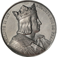 France, Médaille, Philippe II, Dit Auguste, Roi de France, History, Caqué