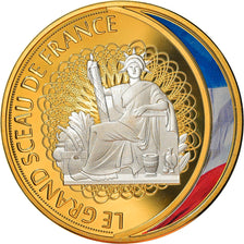 Frankrijk, Medaille, Les Emblèmes Français, Le Grand Sceau de France, FDC