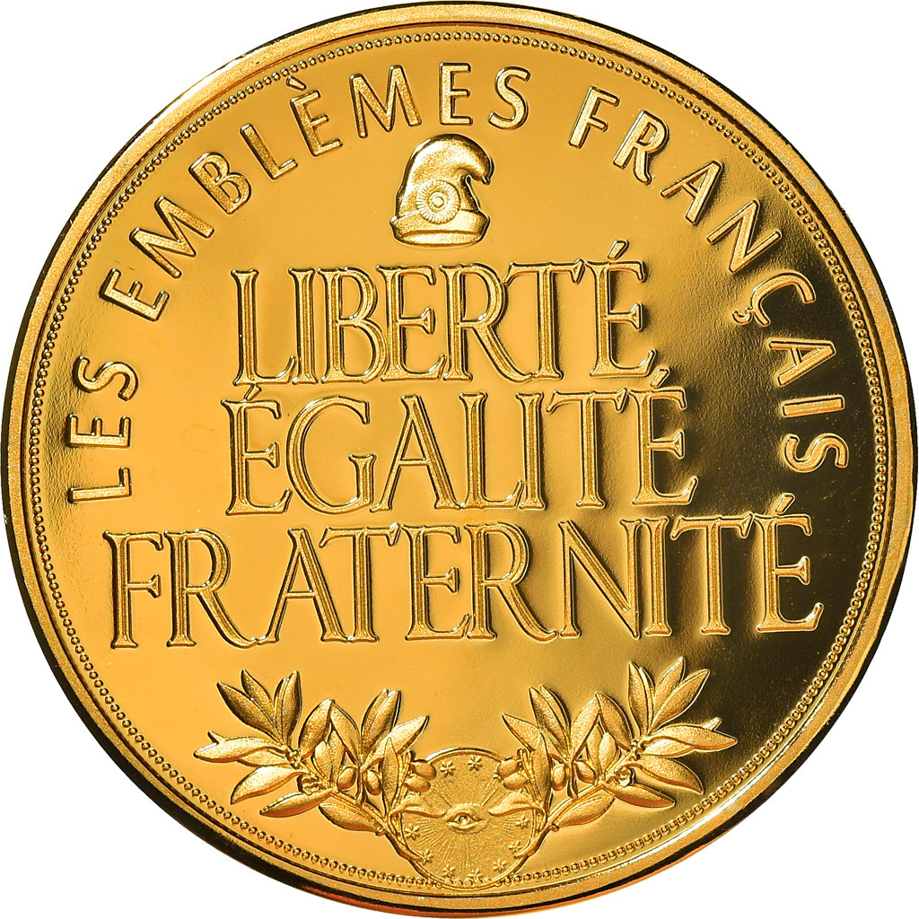 Frankrijk, Medaille, Les Emblèmes Français, Le Grand Sceau de France, FDC