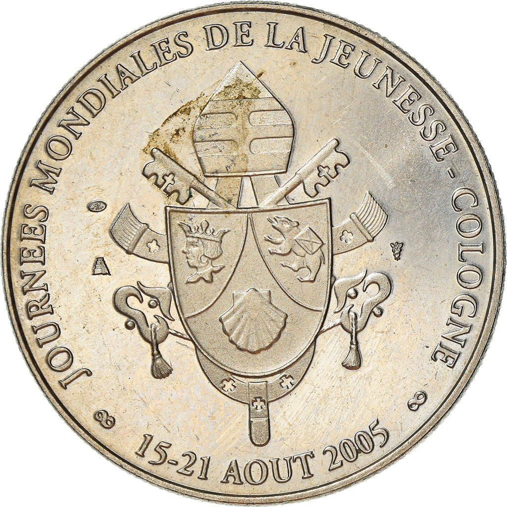 Vatican, Medal, Benoit XVI, Journées mondiales de la jeunesse, Cologne