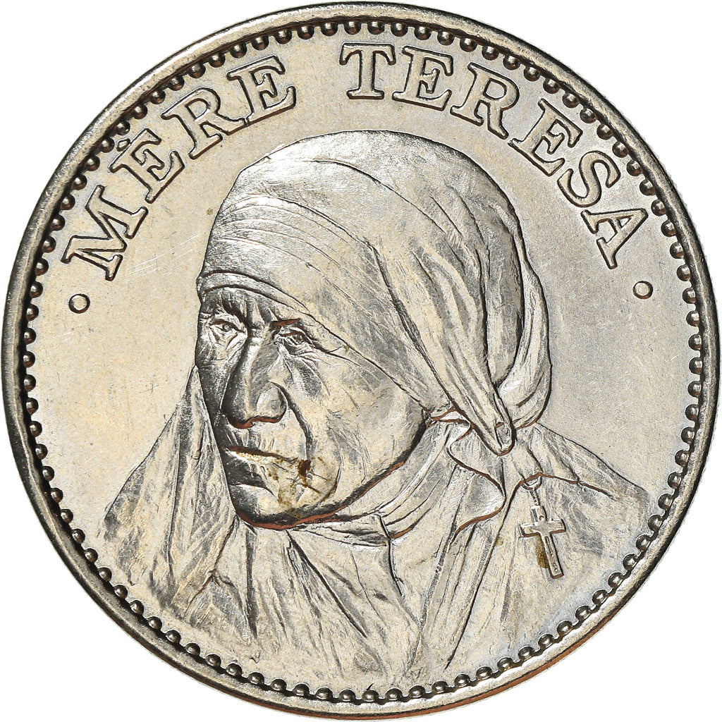 France, Medal, Mère Thérésa, Prix Nobel de la Paix 1979, MS(63)