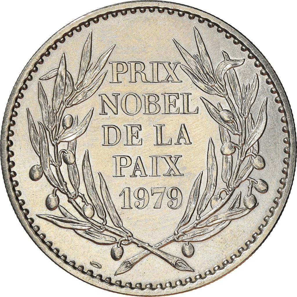 France, Medal, Mère Thérésa, Prix Nobel de la Paix 1979, MS(63)