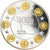 France, Medal, 10 Ans de l'Euro, Malte, Politics, MS(65-70), Copper Plated