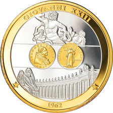 Vatican, Médaille, Jean XXIII, Religions & beliefs, 2009, FDC, Cuivre plaqué