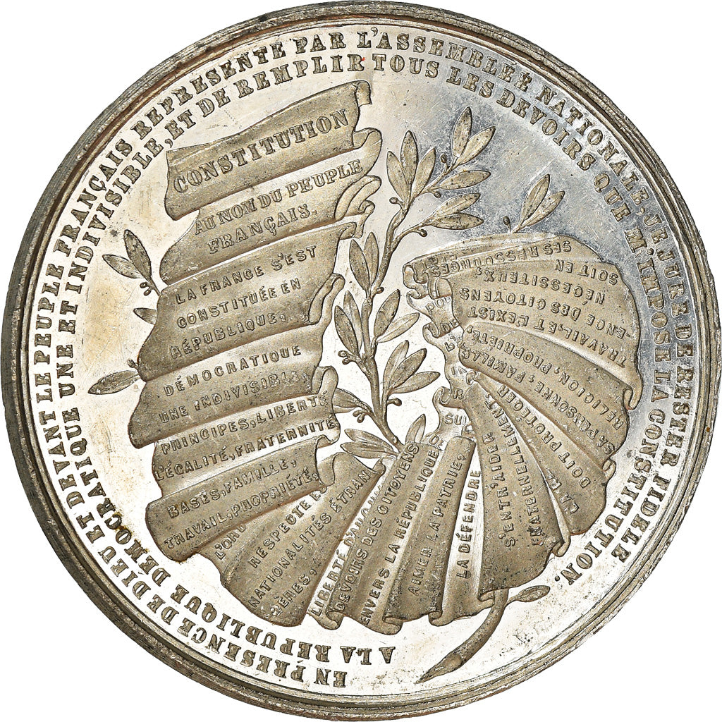 Frankreich, Medaille, Louis Napoléon Bonaparte Réélu au Suffrage Universel