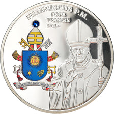 Vatican, Médaille, Le Pape François, Religions & beliefs, 2013, FDC, Cuivre