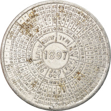 Belgium, Medal, Exposition de Bruxelles, 1897, EF(40-45), Aluminum