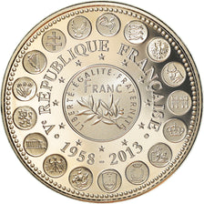 Francja, Medal, L'Europe des XXVII, Veme République, Politics, 2013, MS(65-70)