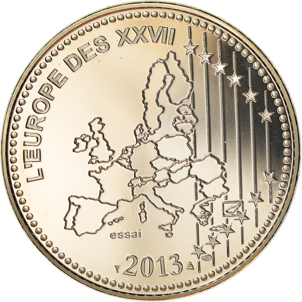 Francja, Medal, L'Europe des XXVII, Veme République, Politics, 2013, MS(65-70)