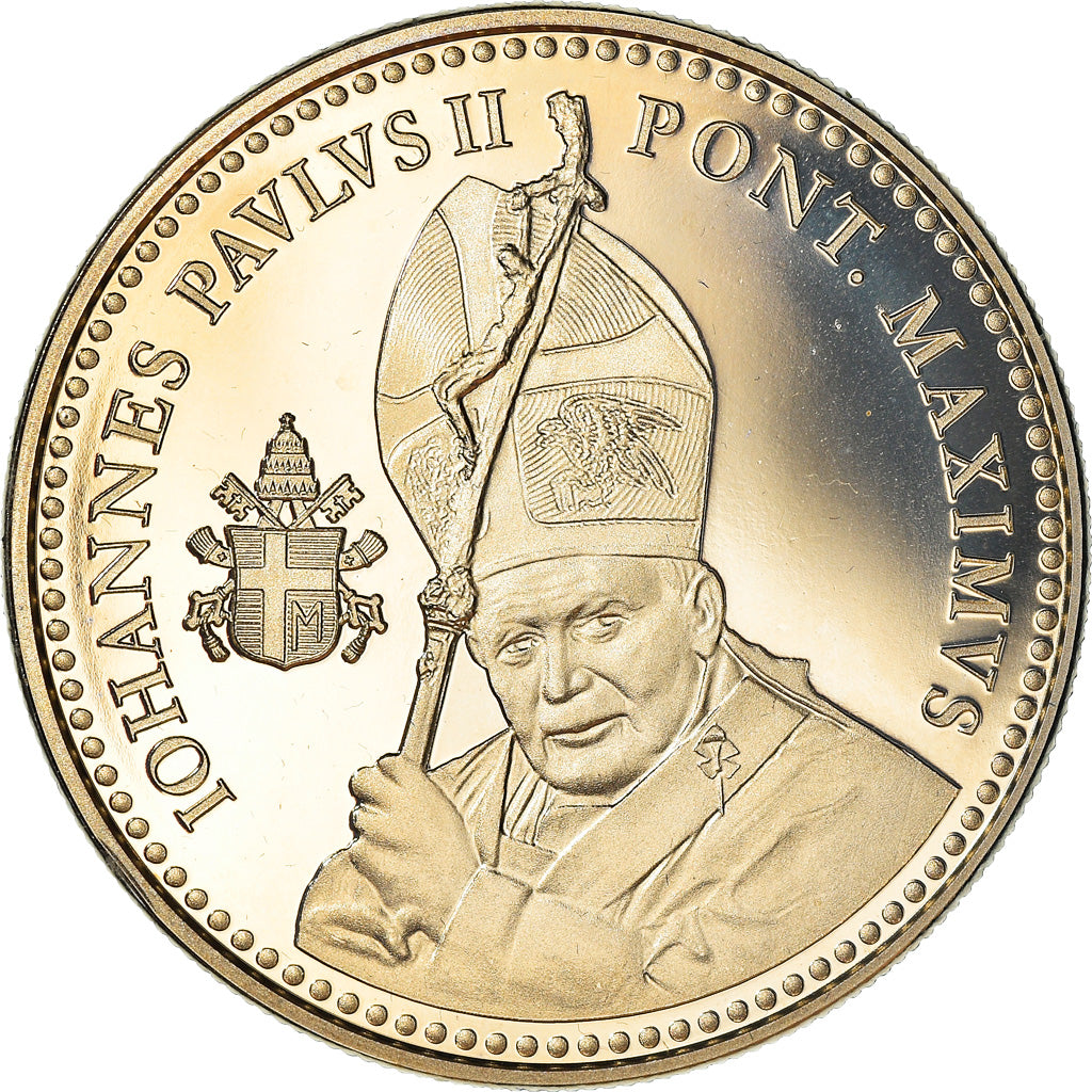 Vatican, Medal, Le Pape Jean-Paul II, Religions & beliefs, 2011, MS(65-70)