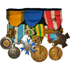 France, Placard de Décorations Coloniales, Indochine, WAR, Medal, Excellent