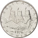 San Marino, 100 Lire, 1976, SPL, Acciaio, KM:57