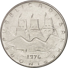 San Marino, 50 Lire, 1976, SPL, Steel, KM:56