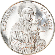 Vatican, Médaille, Saint François d'Assise, Sainte Claire d'Assise, Religions