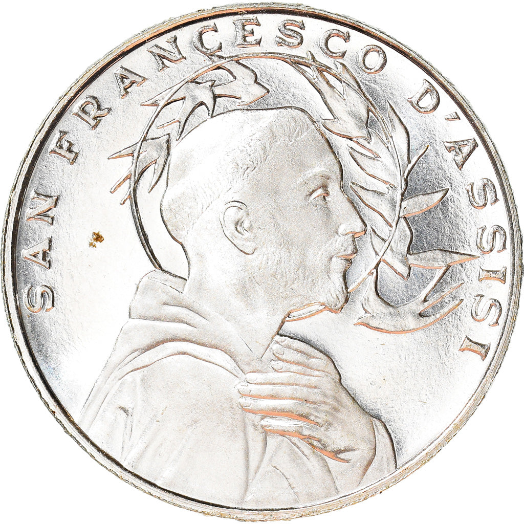 Vatican, Médaille, Saint François d'Assise, Sainte Claire d'Assise, Religions