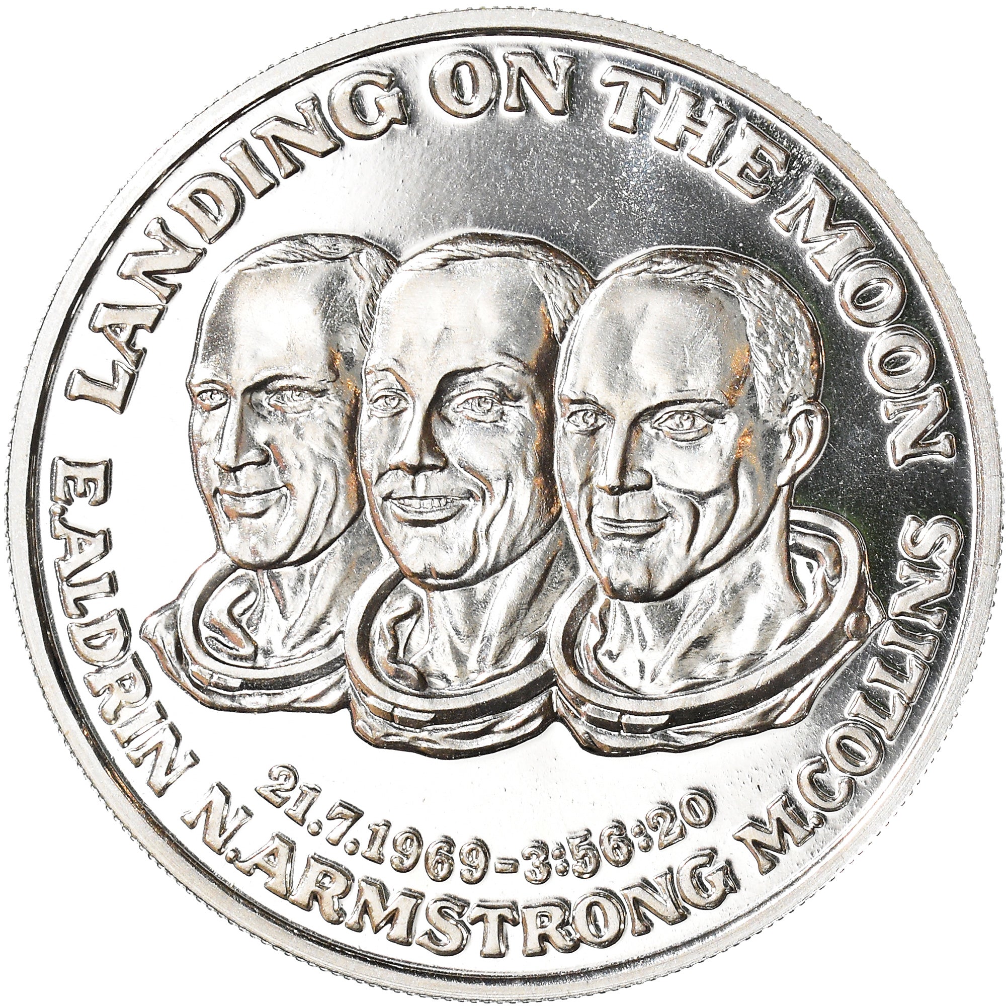 United States of America, Medal, Landing on the Moon, N.Amstrong, Sciences &