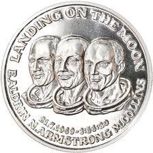 United States of America, Medaille, Landing on the Moon, N.Amstrong, Sciences &