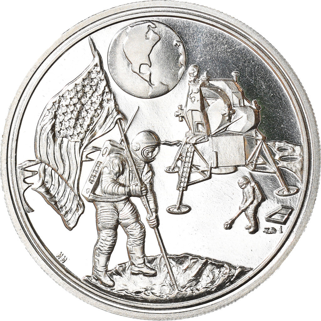 United States of America, Medal, Landing on the Moon, N.Amstrong, Sciences &