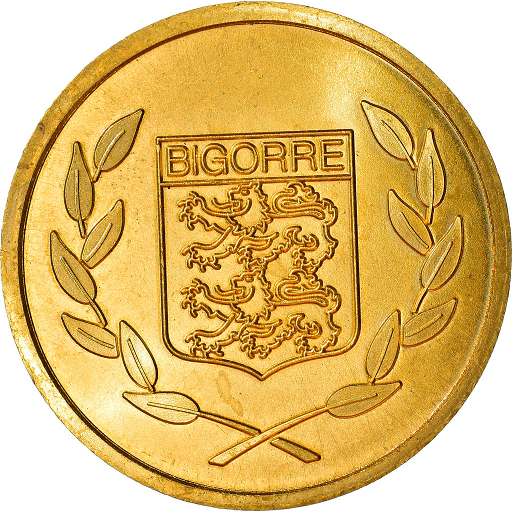 France, Token, Touristic token, Chateau de Mauvezin, Hautes-Pyrénées, MS(63)