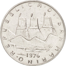 San Marino, 10 Lire, 1976, MS(63), Aluminum, KM:54