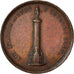 Francia, medaglia, Hommage aux Lillois de 1792, History, 1845, Lecomte, MB+