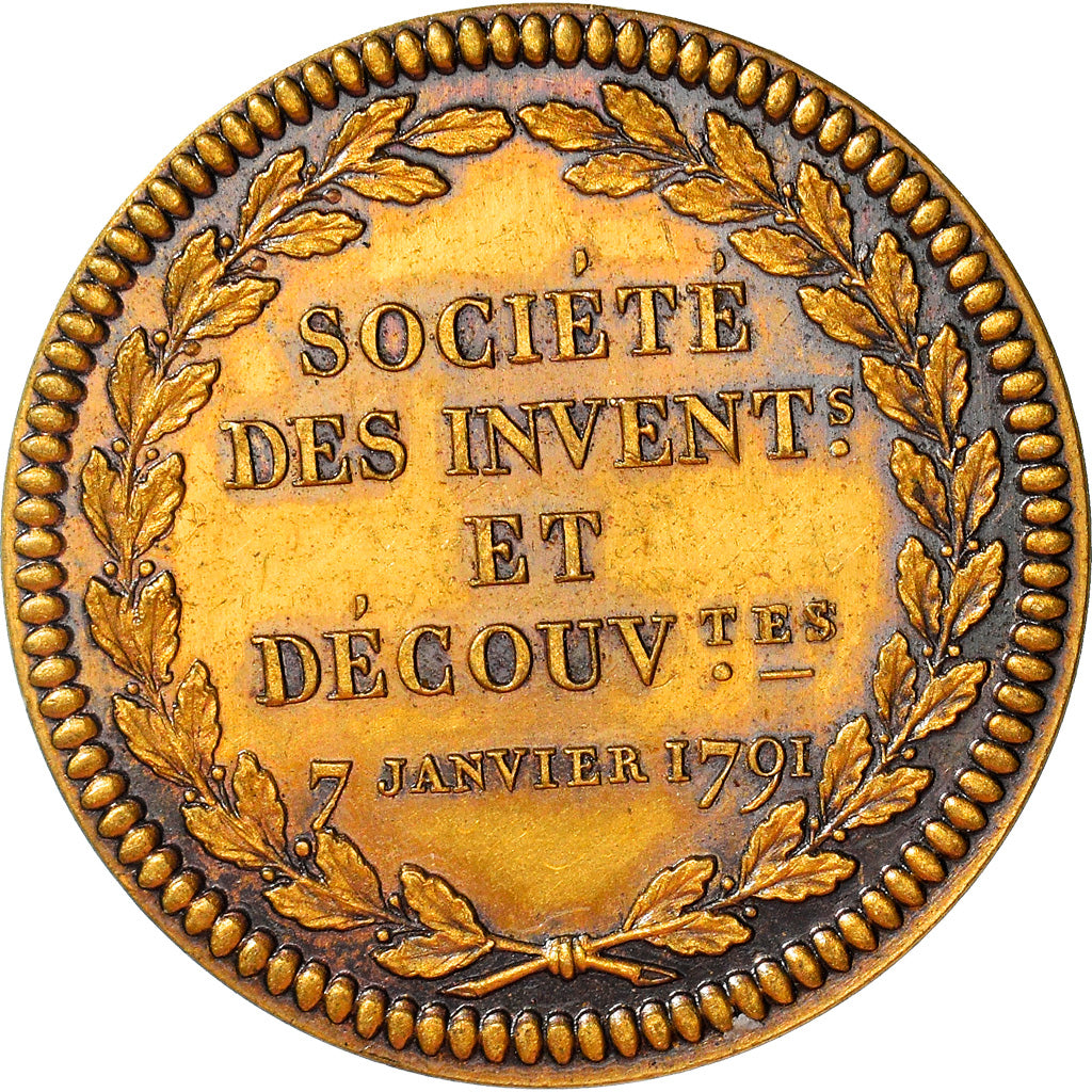 France, Token, Société des Inventions et Découvertes, History, 1791, Dupré