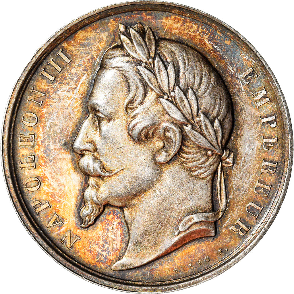 France, Medal, Napoléon III, Bureaux d'Administration des Lycées, History