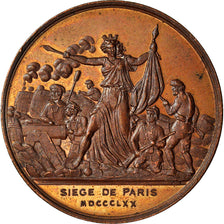France, Jeton, La Commune, Jeton de Présence, Siège de Paris, History, 1870