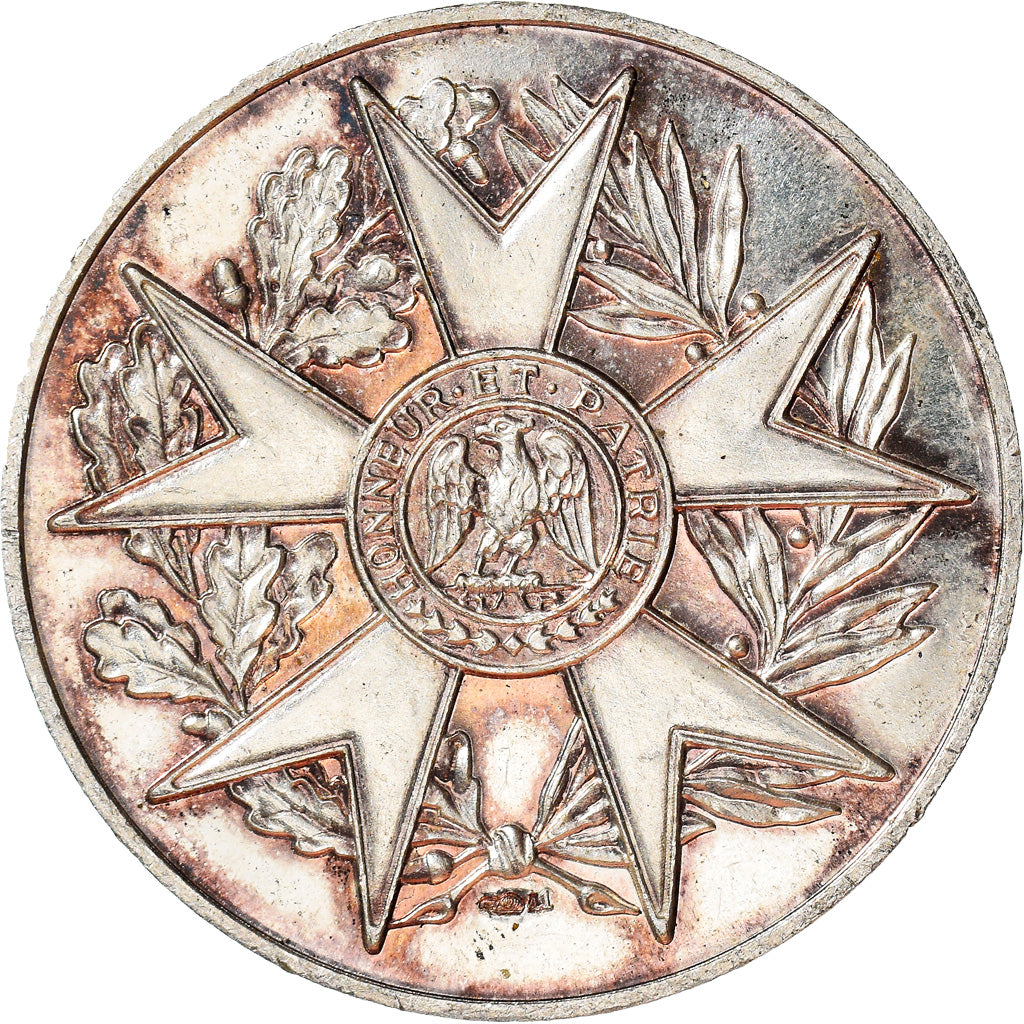 Francia, medalla, Napoléon Bonaparte, Bicentenaire, History, 1969, EBC+, Plata
