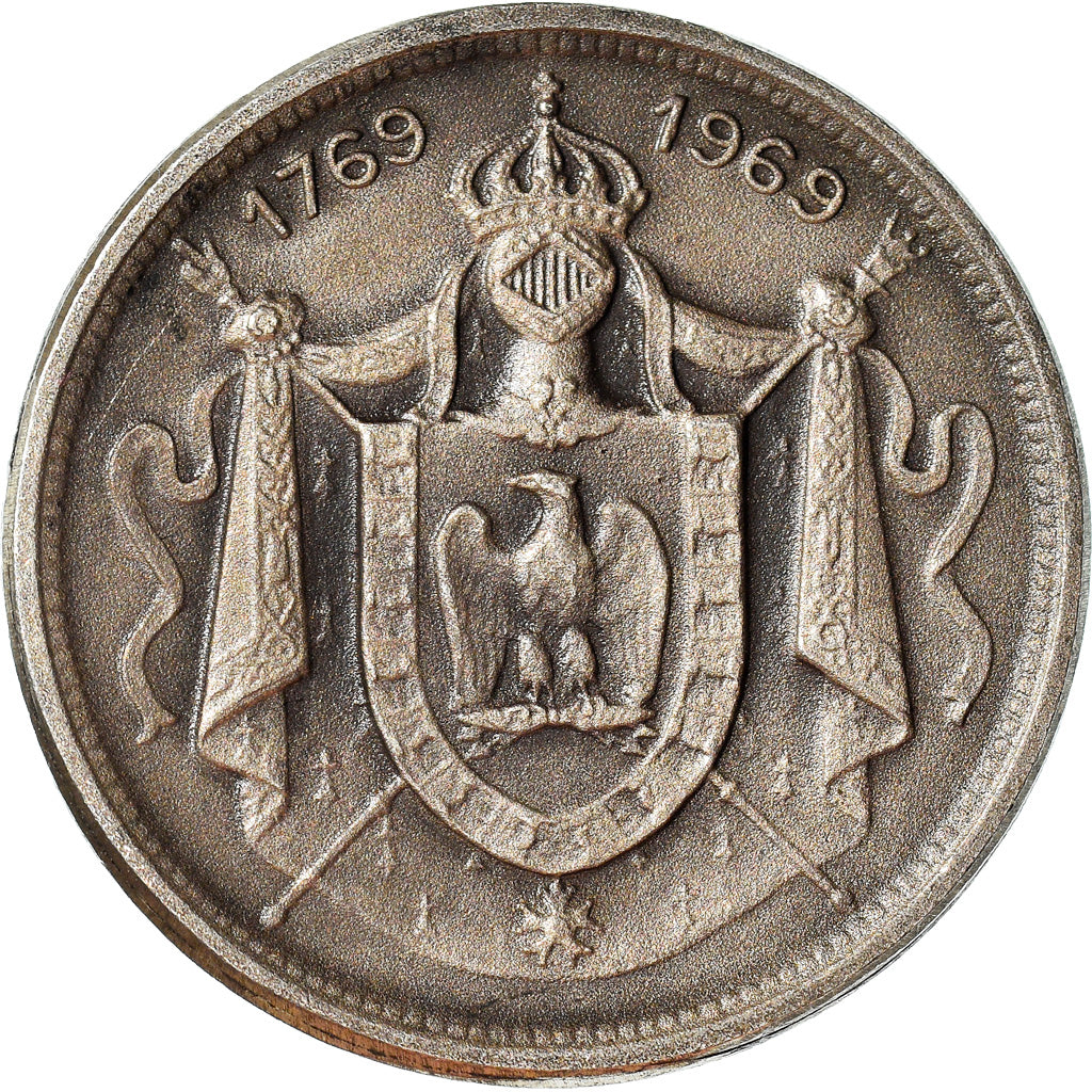 Francja, Medal, Napoléon Bonaparte, Bicentenaire, Historia, 1969, MS(60-62)