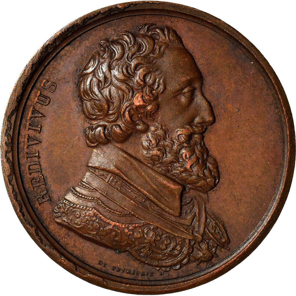 Frankreich, Medaille, Naissance du Duc de Bordeaux, History, ND (1820), Gayrard