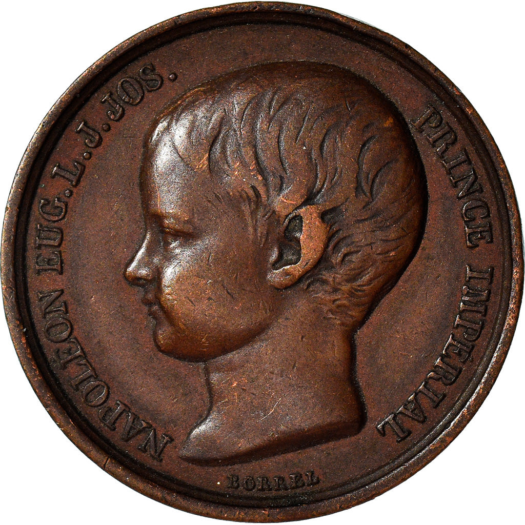 France, Medal, Naissance de Napoléon Eugène Louis, Prince Impérial, History