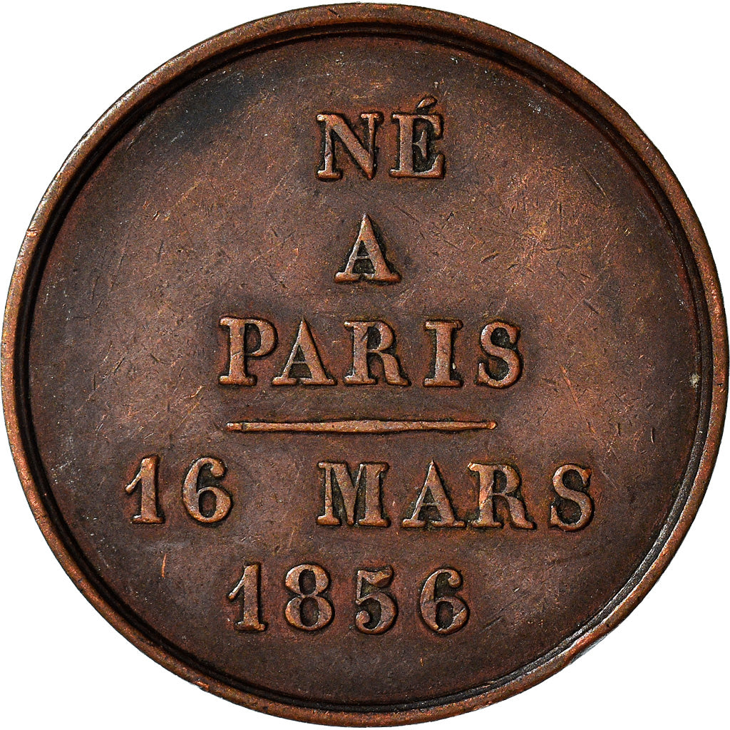 France, Medal, Naissance de Napoléon Eugène Louis, Prince Impérial, History