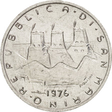 San Marino, Lira, 1976, MS(63), Aluminum, KM:51