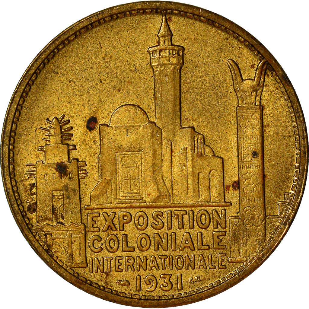 France, Medal, Exposition Coloniale Internationale, Paris, Afrique, Arts &