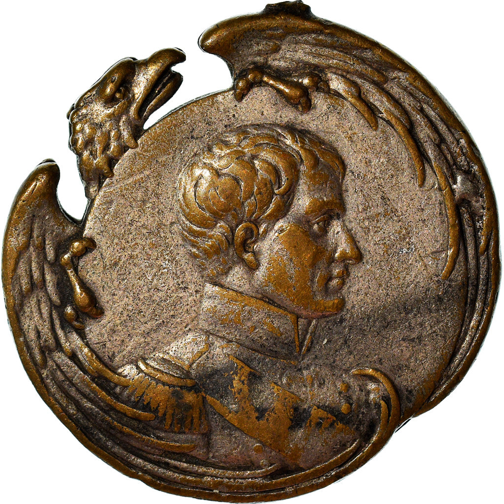 France, Médaille, Napoléon Ier et l'aiglon, Aigle Impérial, History, TB