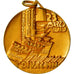 Italie, Médaille, Fascista 1°Divisione CC.NN. Implacabile, WAR, 1919, SPL, Or