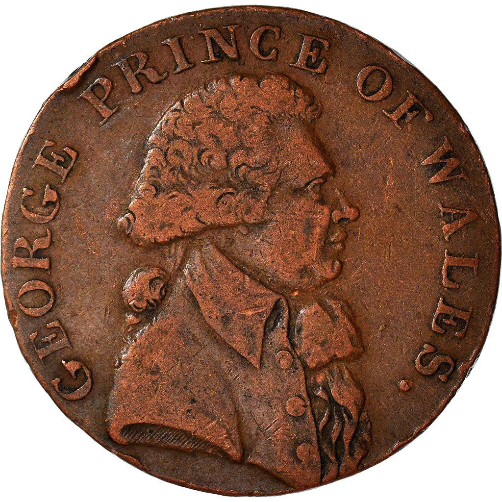 Münze, Großbritannien, Essex, Halfpenny Token, 1794, Warley, SS, Kupfer