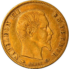 Munten, Frankrijk, Napoleon III, Napoléon III, 5 Francs, 1860, Paris, FR+