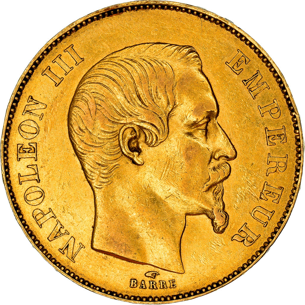 Munten, Frankrijk, Napoleon III, Napoléon III, 50 Francs, 1855, Paris, ZF