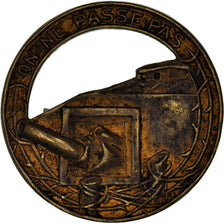 France, Medal, Verdun , On ne passe pas, WAR, EF(40-45), Brass