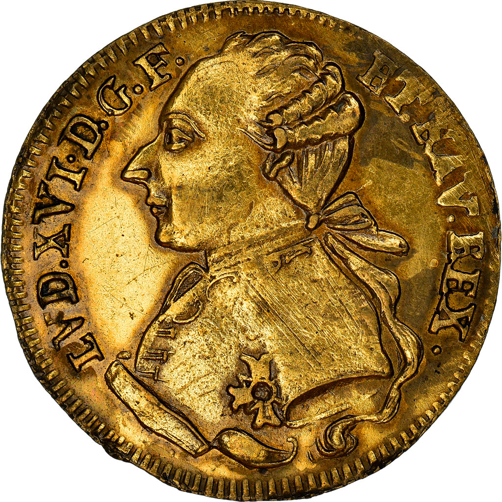 Francja, Token, Ludwik XVI, Le Dauphin Louis XVII, Nuremberg, AU(50-53)