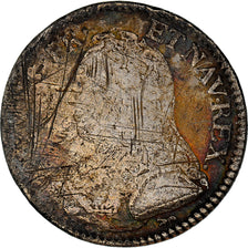 Coin, France, Louis XV, 1/5 Écu aux branches d'olivier, 24 Sols, 1/5 ECU, 1726