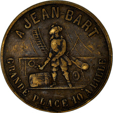 France, Token, A Jean Bart, Grande Place 10 à Lille, EF(40-45), Copper