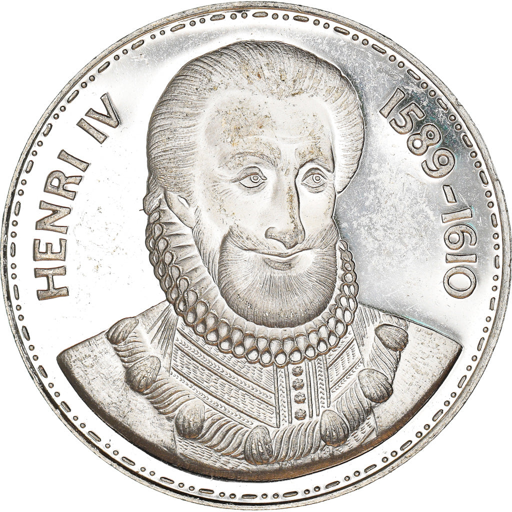 France, Medal, Henri IV, History, AU(50-53), Silver
