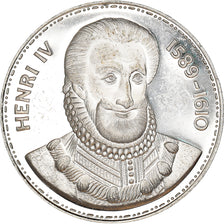 France, Medal, Henri IV, History, AU(50-53), Silver